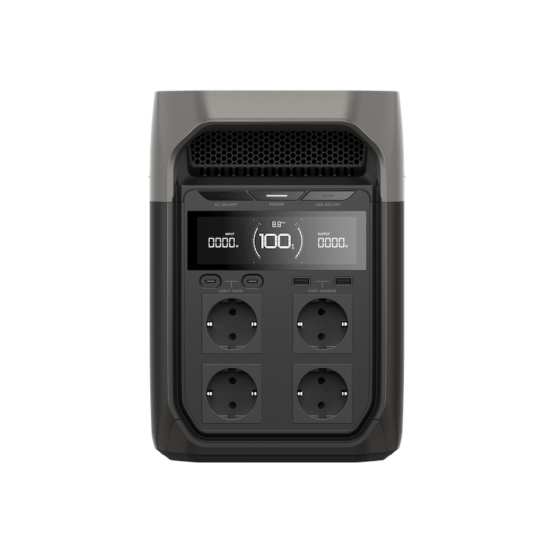 ecoFlow-delta 3-Kraftwerk-FRONT