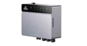 Zendure PowerHub – intelligenter, silberfarbener PowerHub mit Kontrollleuchten für SolarFlow und EV-Ladegerät, kompakter Wechselrichter für netzunabhängige Energiesysteme